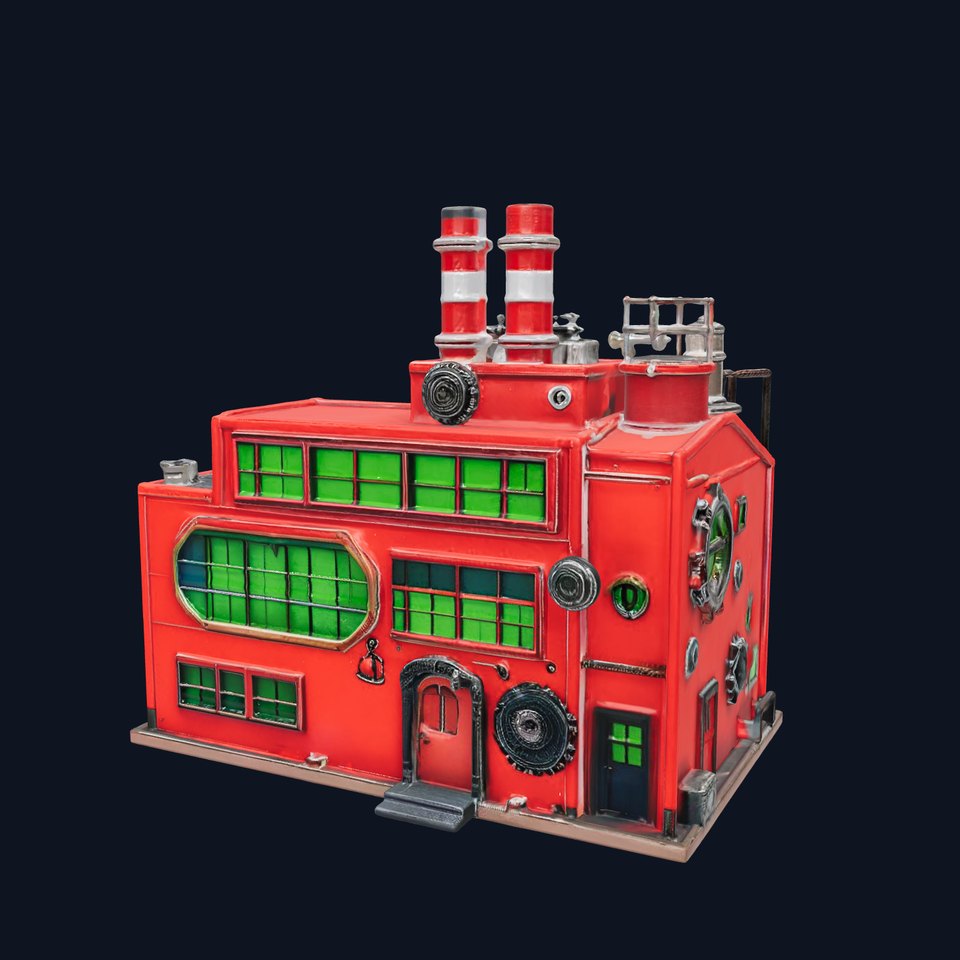 Industrial Red Factory model pack